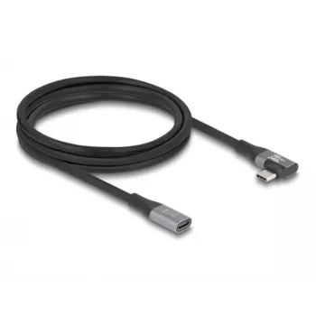 USB-Kabel DeLOCK 81148 2m USB-C Schwarz 20 Gbit/s