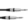 Stereo 6,3 mm (1/4 Zoll) Klinkenkabel Omnitronic 3021165D, 1 m, Stereostecker auf Stereostecker