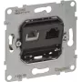 Legrand SEANO Einsatz Datenanschlussdose 765089 RJ11+RJ45 Cat.6 UTP 5 (765089)
