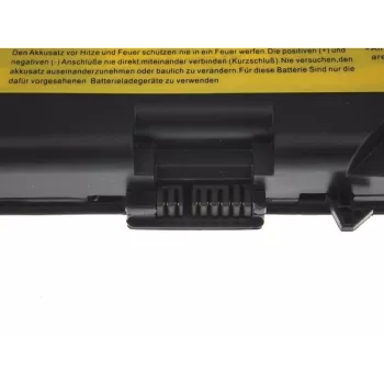 Battery Grün Cell LE05 für Lenovo ThinkPad T410 T420 T510 T520 W510 Edge 14 15 E525 — 11.1V 4400mAh Li-Ion, 6 Zellen, schwarz