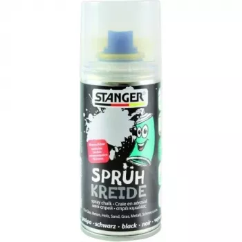 STANGER Sprühkreide, 150 ml, schwarz 115105