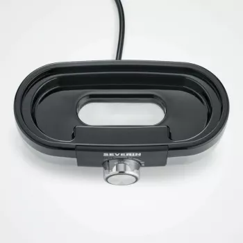 Eierkocher Severin EK 3163 3 Eier Schwarz Edelstahl Transparent