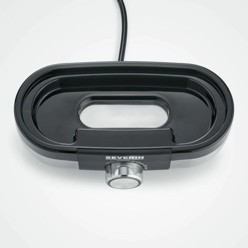 Eierkocher Severin EK 3163 3 Eier Schwarz Edelstahl Transparent