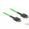 DeLOCK 85214 SAS-Kabel 1 m Schwarz SFF-8611 SFF-8611