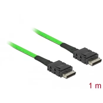 DeLOCK 85214 SAS-Kabel 1 m Schwarz SFF-8611 SFF-8611
