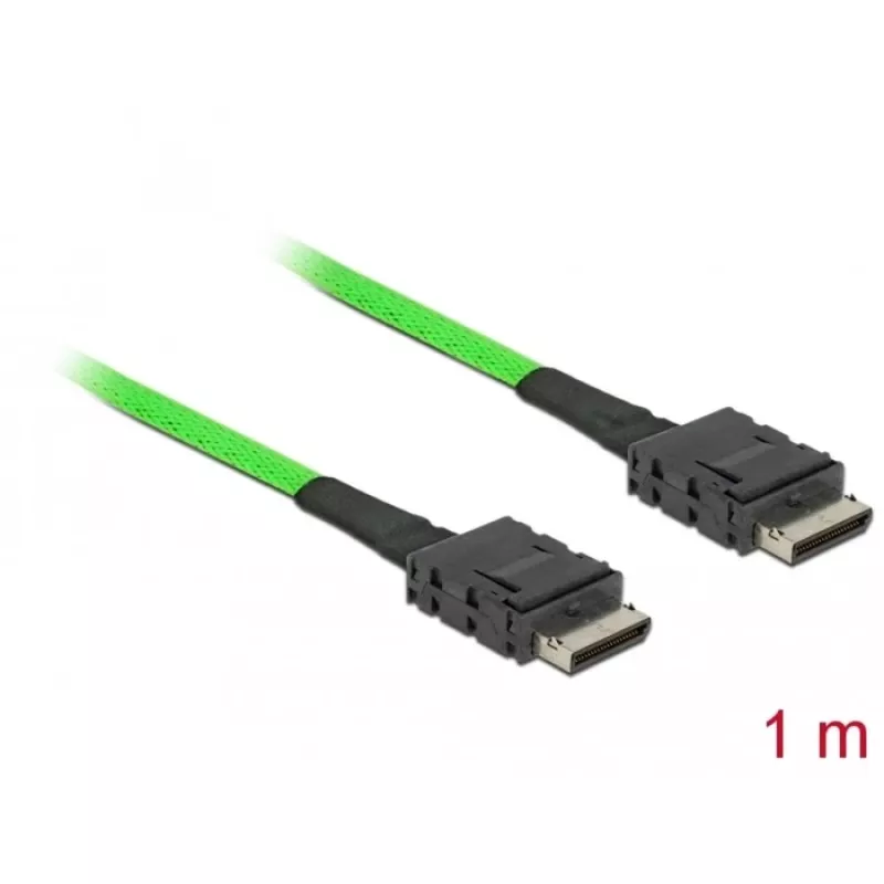 DeLOCK 85214 SAS-Kabel 1 m Schwarz SFF-8611 SFF-8611