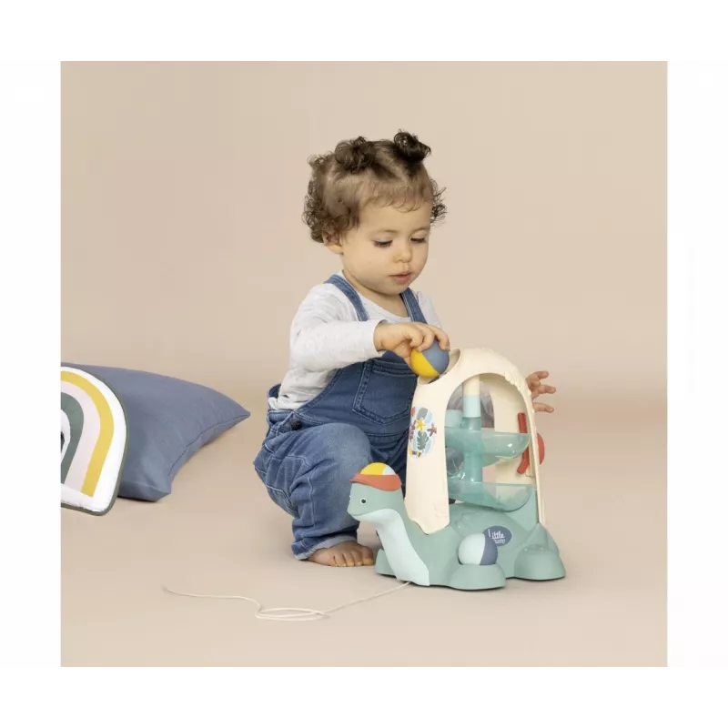 Kugelbahn Smoby Dickie Little Kugelbahn Schildkröte buntes Design für Kleinkinder