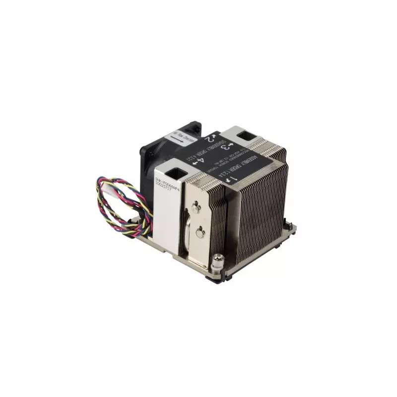 Supermicro SNK-P0068AP4 Computer-Kühlsystem Prozessor Luftkühler 6 cm Schwarz, Nickel