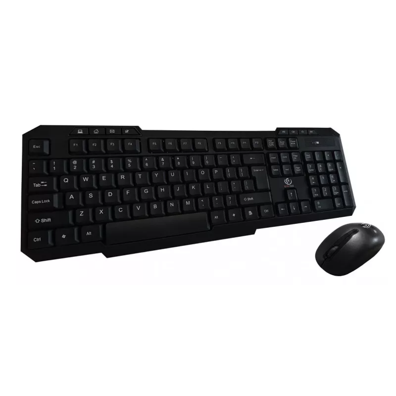 Rebeltec Kabelloses Tastatur- und Maus-Set