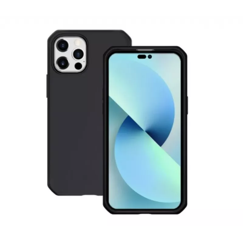 Shell-Hülle Mobilis Spectrum für iPhone 14 Pro 13 Schwarz 15,5 cm