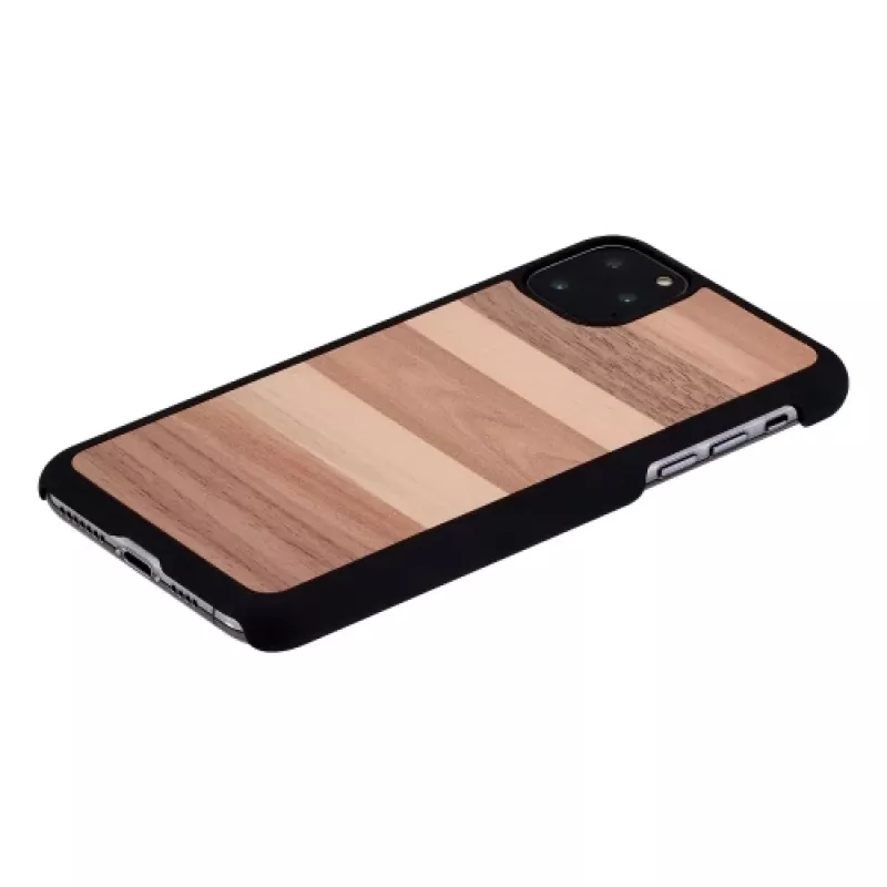 Smartphone-Hülle man and wood für iPhone 11 Pro Max — Schwarz