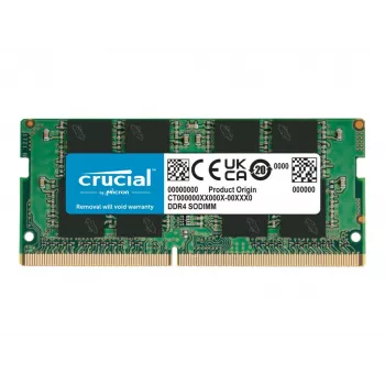 Crucial DDR4 8GB 3200MHz CL22 Ikke-ECC SO-DIMM 260-PIN