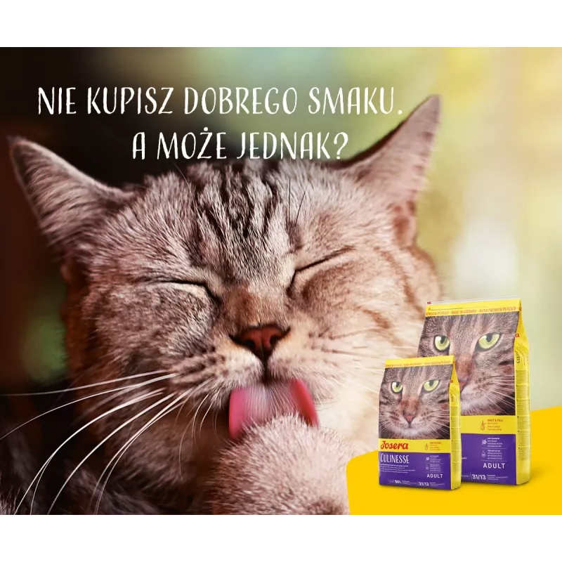 Josera Culinesse Katzen-Trockenfutter 2 kg Adult Geflügel, Lachs
