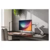 Monitorhalterung DIGITUS Single Design für Bildschirme bis 35 Zoll, Klemme, 10 kg, VESA 75x75–100x100, neigbar -45–90°