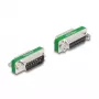 DeLOCK RF/EMI-Entstörfilter D-Sub 15 Pin Stecker auf Buchse Tiefpassfilter kapazitiv