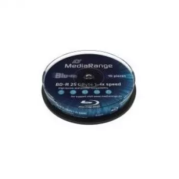 MediaRange - 10 x BD-R - 25GB 6x - Spindel (MR499)