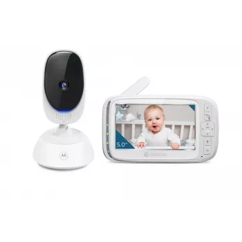 Video-Babyphone MOTOROLA VM75 mit 5,0-Zoll-Bildschirm und Nachtsicht