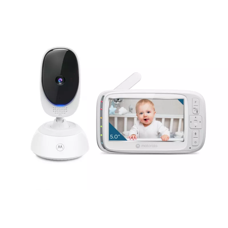 Video-Babyphone MOTOROLA VM75 mit 5,0-Zoll-Bildschirm und Nachtsicht