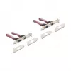 Interne RS-232-Schnittstellenkarte DELOCK 95278 — Mini PCI Express Host, 4× RS-232 Ausgänge, FIFO 256 B, 30×51×10 mm