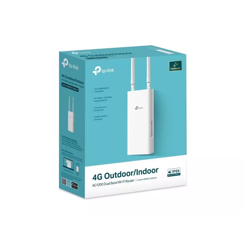Outdoor-WLAN-Router TP‑LINK Archer MR402‑Outdoor 4G AC1200 Dual Band