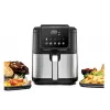 Heißluftfritteuse Rommelsbacher FRH 1500 — 5 L, 1500 W, Edelstahl/Schwarz