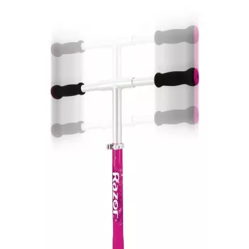 Tretroller Razor A5 Lux – aluminium faltbar, 20 cm Polyurethan-Räder, verstellbarer Lenker, max. Belastung 100 kg, pink