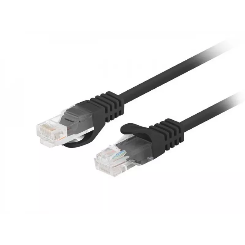 Lanberg PCU6-10CC-0750-BK Netzwerkkabel Schwarz 7,5 m Cat6 U/UTP