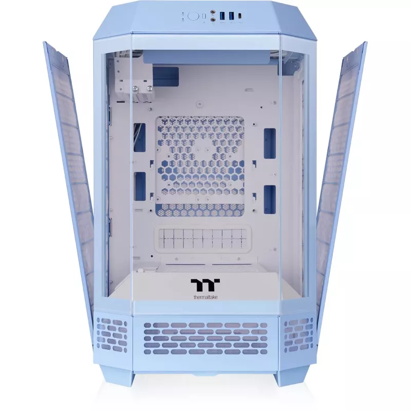 PC-Gehäuse Thermaltake The Tower 250 Hydrangea Blue Mini Tower