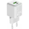 USB-C/A-Netzladegerät YENKEE YAC G38 20W 3A Power Delivery (USB‑C und USB‑A)