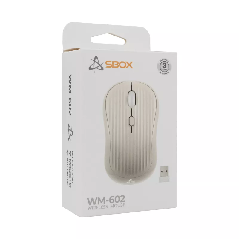 Maus SBOX WM-602 Beige Wireless Interface