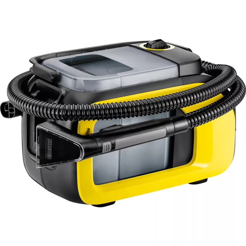 Kärcher SE 3-18 Compact Teppichreinigungsmaschine, Schwarz, Gelb