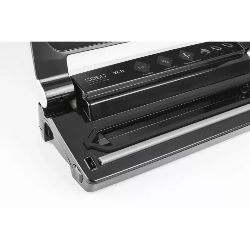 Vakuumierer Caso VC11 800 mbar Schwarz Silber 1369