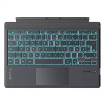 inateck Tastatur Surface grau, Sureface GO 1-4 Com. QWERTZ