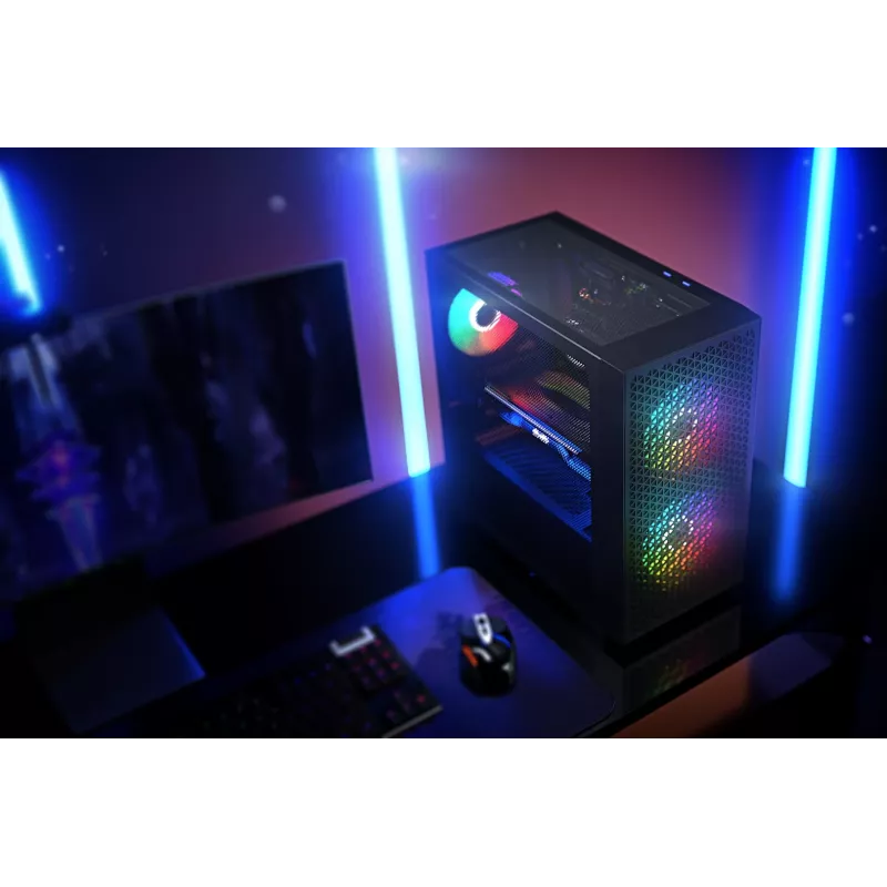 Logic DART PRO ARGB MINI USB-C PC-Gehäuse Schwarz