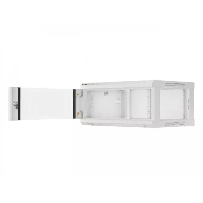 Lanberg WF01-6404-10S Rack 4U Wandmontiertes Regal Grau (WF01-6404-10S)