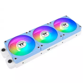 Thermaltake CT140 EX Reverse ARGB 140mm Gehäuselüfter 3er-Pack Hortensienblau