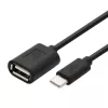 TB Kabel OTG USB AF - USB C 15cm Schwarz (AKTBXKU4PAC015B)