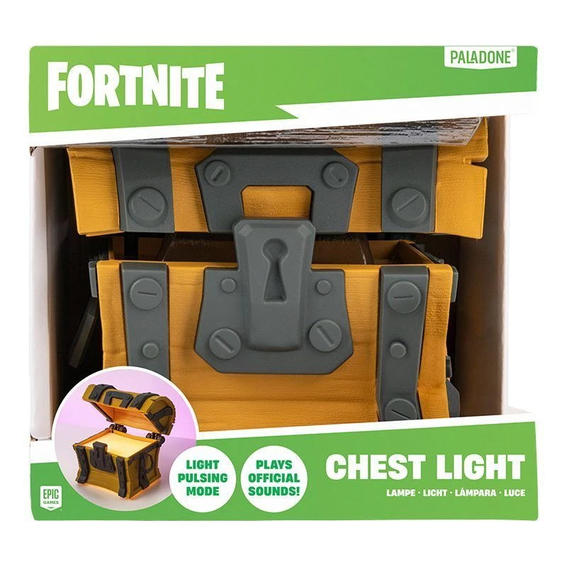 Tischlampe Paladone Fortnite Chest Light – thematische LED-Neuheitenlampe