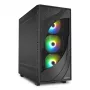 Sharkoon REBEL C80M RGB Midi-Tower Schwarz