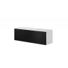 Cama living room furniture set ROCO 3 (2xRO3+2xRO4+2xRO1) Weiß/Weiß/Schwarz