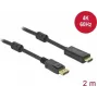 Delock Aktives DisplayPort 1.2 zu HDMI Kabel 4K, 60Hz, 2m