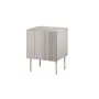 Nachttisch Cama Meble ISLA 44,5x40x59 cm cashmere matt, MDF & Spanplatte, 2er-Set