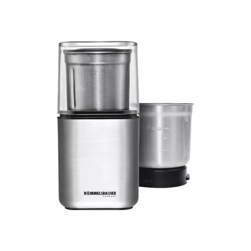 Rommelsbacher Gewürz-Kaffeemühle Edelstahl silber EGK 200 (EGK 200)
