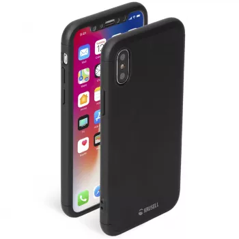 Cover Krusell Arvika 3.0 iPhone XS Max 16,5 cm Schwarz