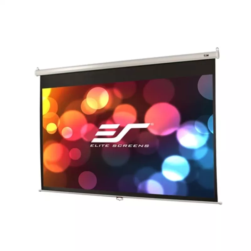 Manuelle Projektionsleinwand Elite Screens M106XWH — 106 Zoll (2,69 m), 16:9, sichtbare Breite 2,35 m