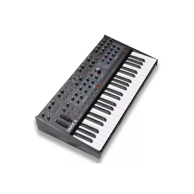 Analoger polyphoner Synthesizer Sequential Take 5 (SEQ 3500) – Hardware-Poly-Synth