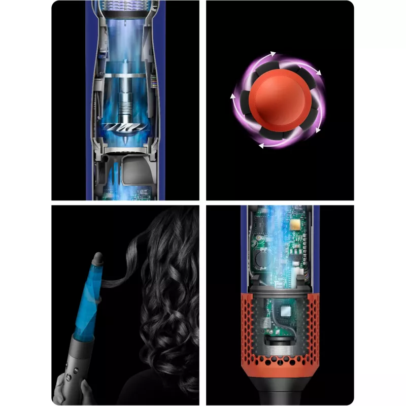 Dyson Airwrap i.d. Multistyler Warm Black, Orange, Teal 1300 W 2.675 m