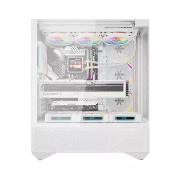 Computergehäuse Darkflash DY460 ATX Weiß