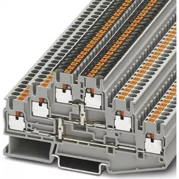 Phoenix Contact 3210512 Anschlussblock 6 Grau (3210512)