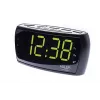 Weckerradio Adler AD 1121 — Weckerradio, FM/AM-Tuner, LED-Anzeige, Batterie-Backup, schwarz